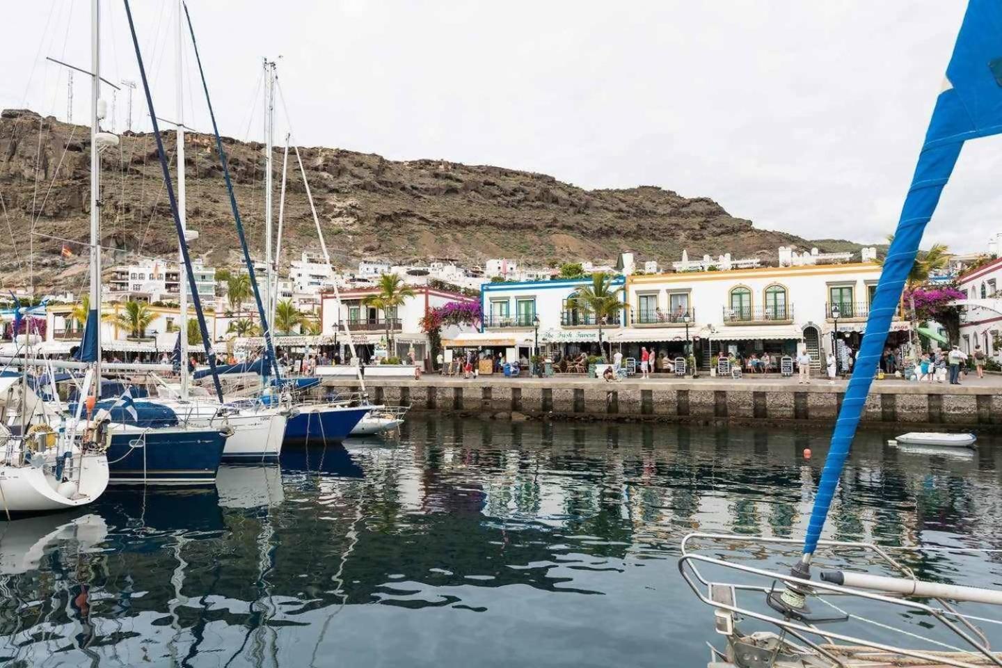 Hotel Precioso Yate En El Centro Del Puerto De Mogan Zewnętrze zdjęcie