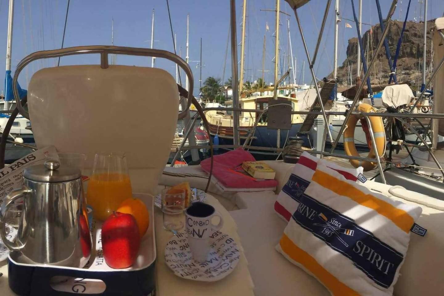 Hotel Precioso Yate En El Centro Del Puerto De Mogan Zewnętrze zdjęcie