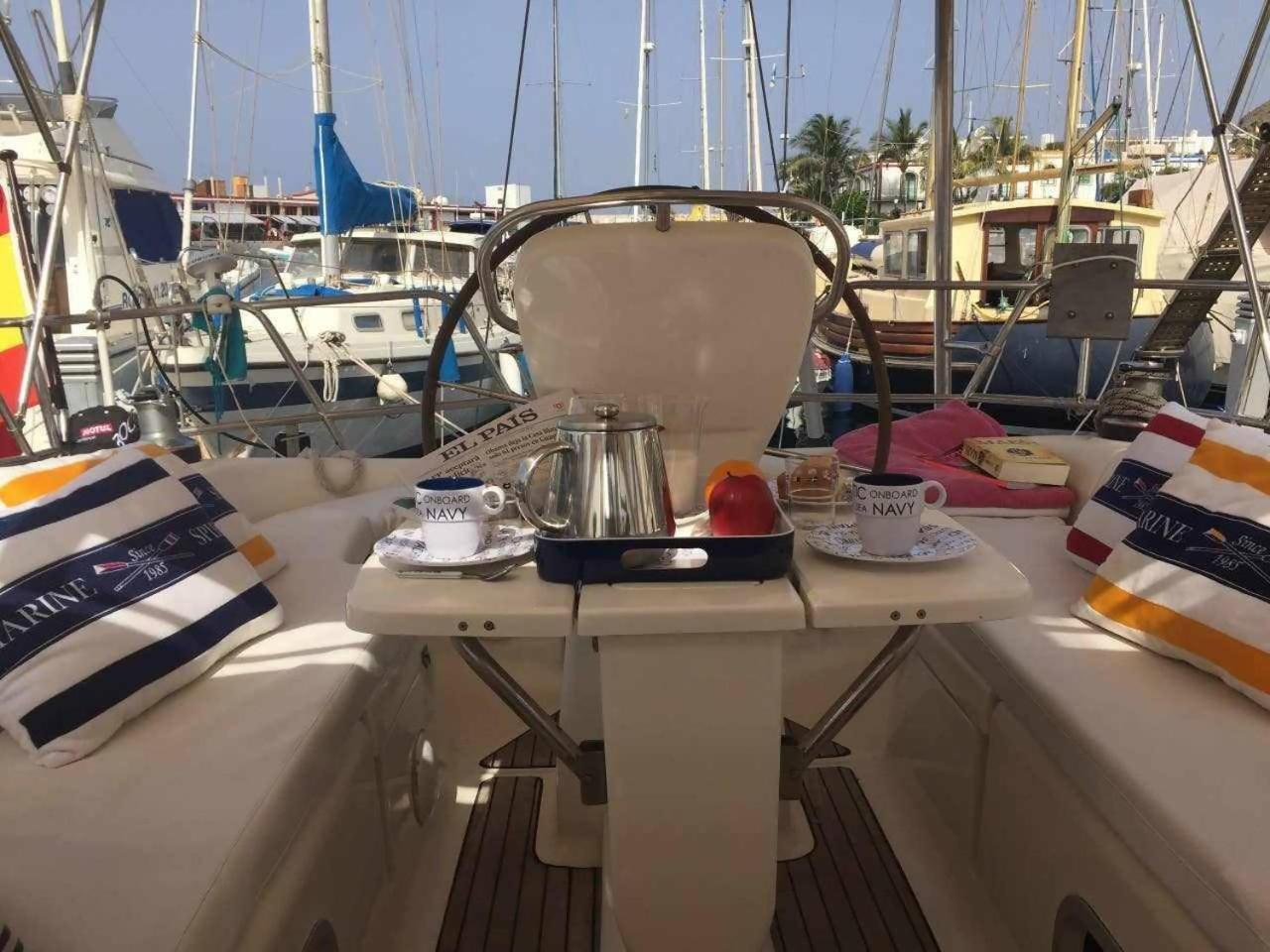 Hotel Precioso Yate En El Centro Del Puerto De Mogan Zewnętrze zdjęcie