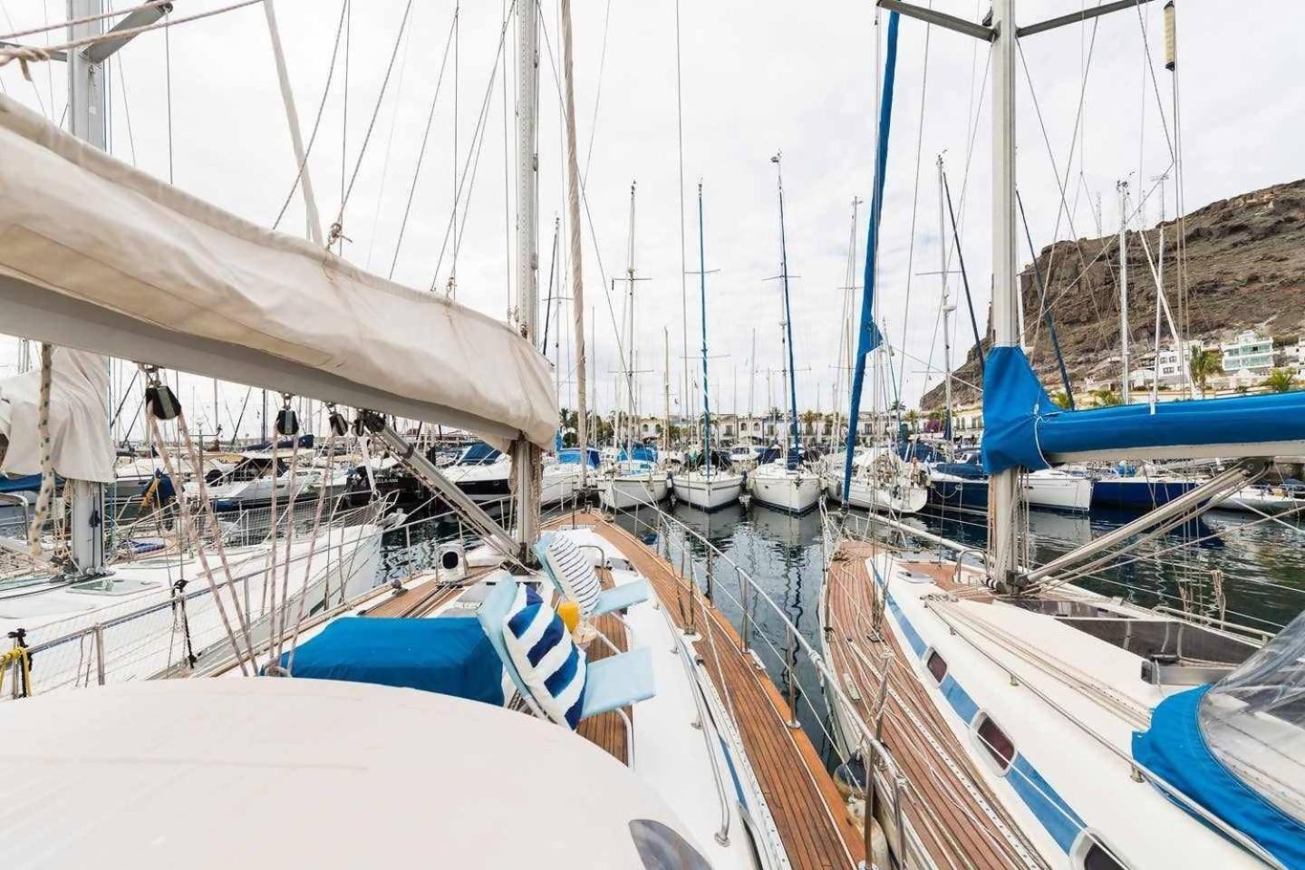 Hotel Precioso Yate En El Centro Del Puerto De Mogan Zewnętrze zdjęcie