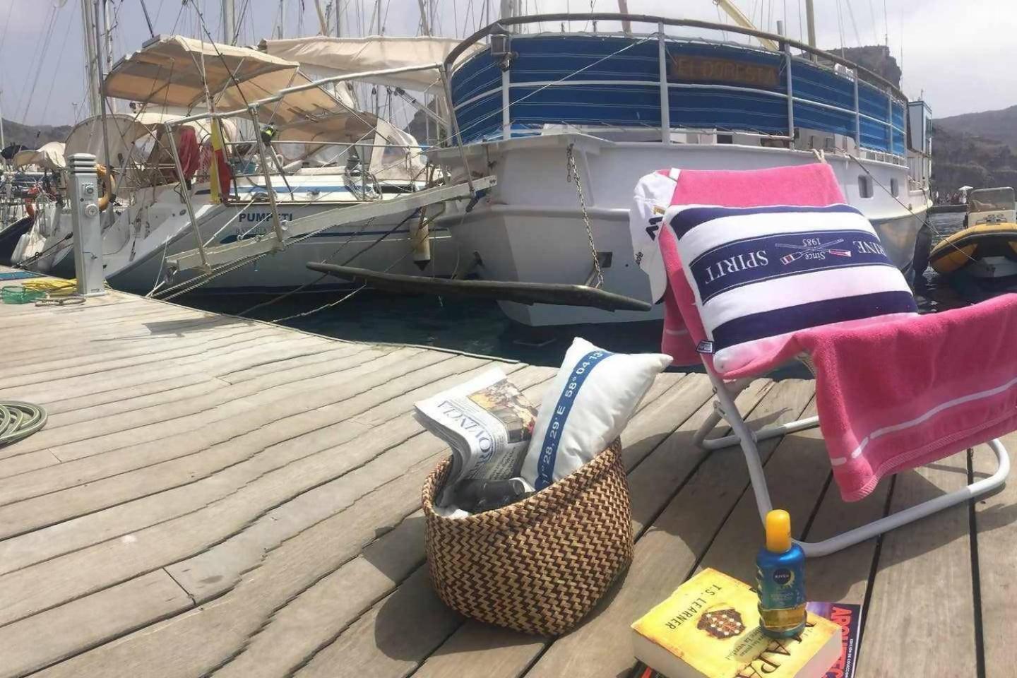 Hotel Precioso Yate En El Centro Del Puerto De Mogan Zewnętrze zdjęcie